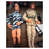 Vtg GI Joe lot 12" figures