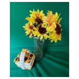 Sunflower Basket & Flowers