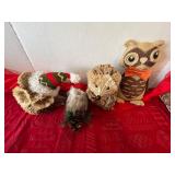 Misc Hedgehog Owl 6" 8"