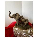 Elephant Statue 8x9x9"