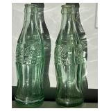 Elwood & Logansport Coca Cola Bottles