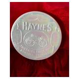 Haynes Paperweight Kokomo