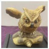 Vintage Owl Statue Collectable