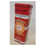 Vintage Lazzaroni Amaretto Tin Full Of Cookie