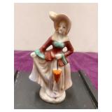 Maid (woman) Figurine Hand Painted/Glazed
