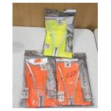 (2) 3XL, (1) XL Hi-Vis Vests