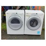 Whirlpool Duet Sport Frontload Washer/ Gas Dryer.