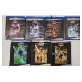 (7) Unopened Star Wars Blu-Ray DVD