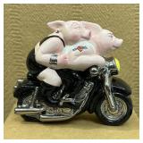 NIB Clay-Art Biker Hog Salt and Pepper Shaker Kit