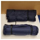 (2) Blow-up Padded Camping Bed Rolls