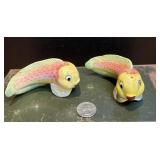 Vintage FISH Salt and Pepper Shaker Set