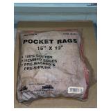 50 PACK POCKET RAGS HARBOR FREIGHT