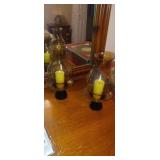 2 Candle Lamps