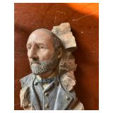 VTG 6" ROBERT E LEE STATUE BUST 1807 - 1870 1994