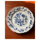 BLUE DANUBE JAPAN PLATE 8 3/4"