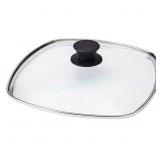 Cuisinel 10.5 Inch Square Tempered Glass Lid