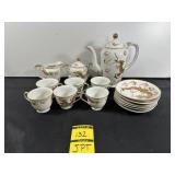 Sunray China Japanese Tea Set Dragon