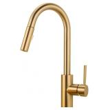 $137  Gold Kitchen Faucet, FORIOUS, Pull Down