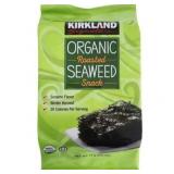 Kirkland Organic Roasted Seaweed, 10 Count