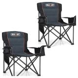 $110  Overmont Oversized Folding Camping Chair 2Pk