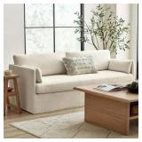 $478  Better Homes & Gardens Slipcover Sofa, Cream