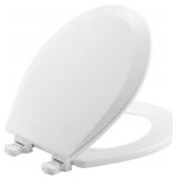 BEMIS 500EC 390 Toilet Seat, Round, White