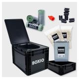 $209 BOXIO Toilet MAX+, 15.7"x11.8"x11.0"