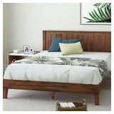 ZINUS Vivek Deluxe Wood Platform Bed Frame, Full