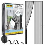 AUGO Magnetic Screen Door 36"x97" Self Sealing