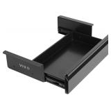 VIVO 16in Under Desk Sliding Drawer, Black