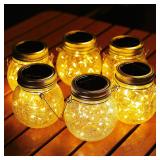 Cooo Solar Lanterns Outdoor Hanging Crack Glass