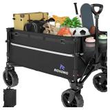 $121 Collapsible Wagon Cart with Wheels Foldable