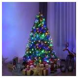 Costway 5Ft Pre-Lit Artificial Christmas Tree