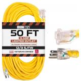 IRON FORGE 50ft Outdoor Extension Cord