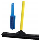 FURemover Indoor Pet Hair Rubber Broom Set