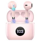 Wireless Earbuds, Bluetooth 5.4, Bass Stereo