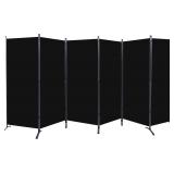 $130 YASRKML 6 Panel Room Divider 204x71.6inch