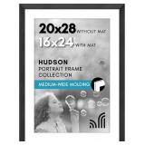 Americanflat 20x28 Picture Frame - Black