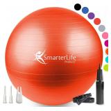 SmarterLife Workout Exercise Ball, Non-Slip