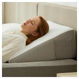 12 inch Wedge Pillow for Sleeping, Support