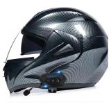 $120 Bluetooth Modular Helmet, Large Carbon Fiber