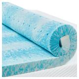 $140 PERLECARE 4 Inch Queen Memory Foam Topper