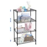 4 Tier Metal Shelf, 12" D X 20" W X 31.5" H