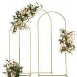 Vincidern Wedding Arch Backdrop Stand 3 Pcs