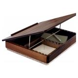 ROSSIE HOME Acacia Wood Easel Lap Desk