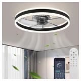 2024 Upgraded 20 Flush Mount Ceiling Fan