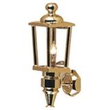 Brass Carriage Coach Lamp Miniature Light