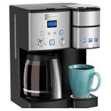 $195 Cuisinart Coffee Maker, 3 Sizes, SS-15P1