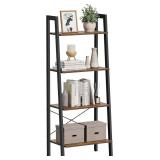 VASAGLE Ladder Shelf, 4-Tier Bookshelf