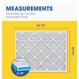 Aerostar 20x25x1 MERV 11 AC Filter, 2 Pack